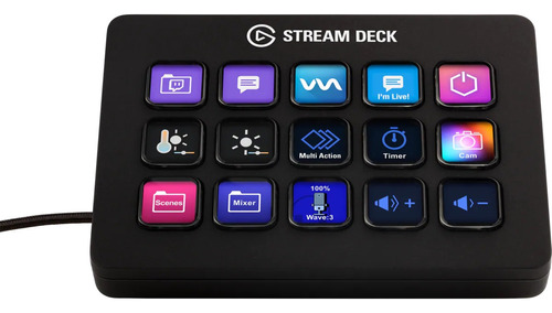 Teclado Elgato Stream Deck Mk.2 - Black