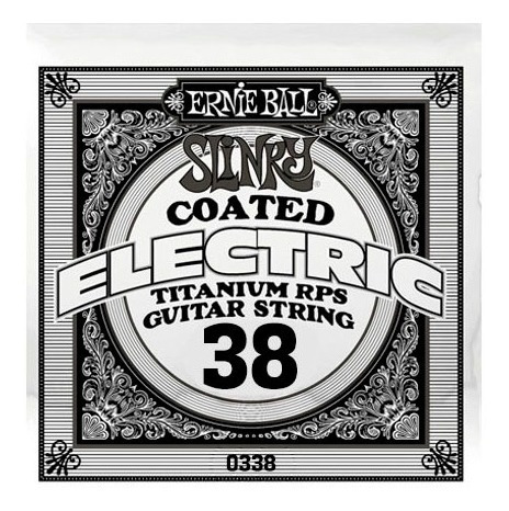 Cuerda Detallada Ernie Ball Coated Slinky Titanium .38