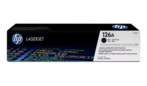 Toner Hp 126a Ce310a Cp1025 1025nw M175 Pro100 Negro 