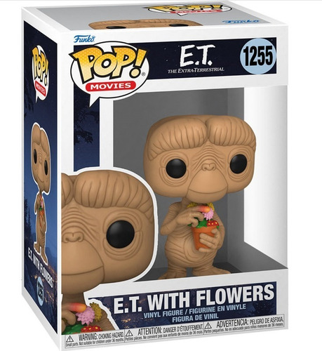 Funko Pop E.t El Extraterrestre Con Flores #1255