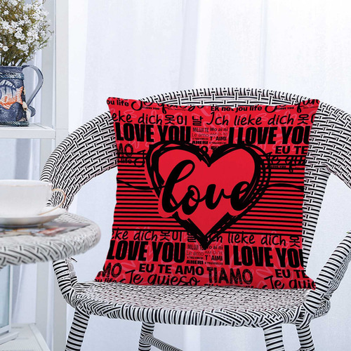 Funda De Almohada Con Temas Para El Día De San Valentín, 18
