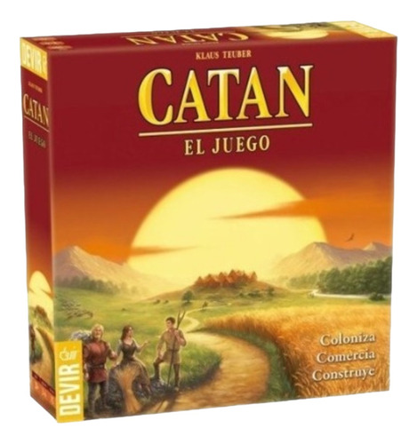 Catan El Juego - Juego De Mesa - 