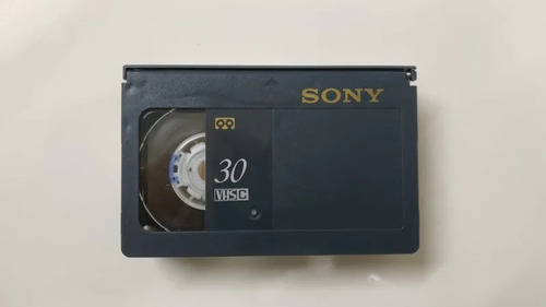 Cassette Vhs-c Sony 30 Minutos Cinta Premium Video Grabacion