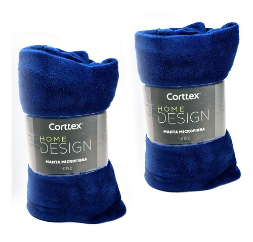 Kit 15 Cobertor Manta Microfibra Casal Corttex Home Design