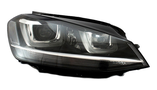 Farol Golf 2014 2015 16 17 Com Led Com Entrada Xenon Cromado