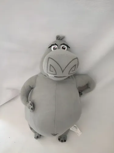 Peluche Gloria Di Madagascar, Ippopotamo 25 Cm, Morbido E Coccoloso - Idea Regalo Tcc