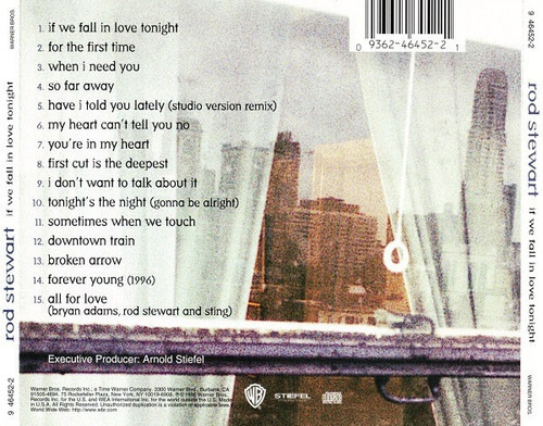 Rod Steward If We Fall In Love Tonight Cd Importado