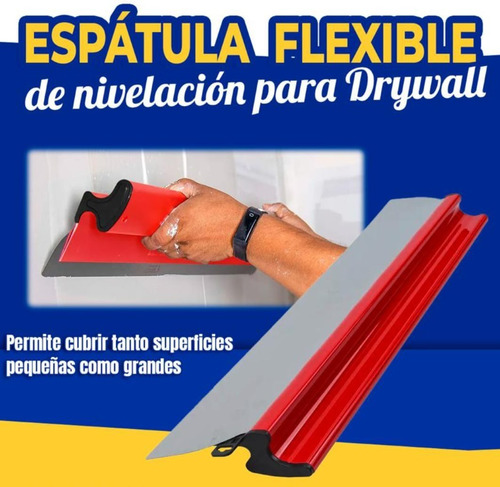 Espátula Flexible De Nivelación Para Drywall