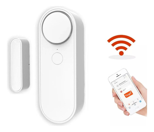 Sensor Magnético Puerta Y Ventana Sirena Wifi Smart Life