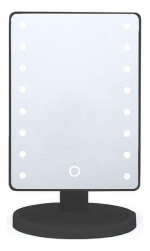 Espelho Mesa Camarim Luz De Led Maquiagem Portátil Regulagem
