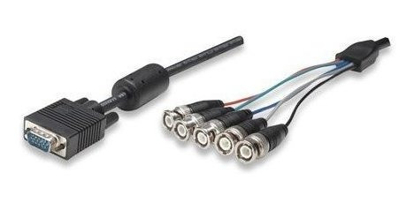 Cable Multiconector 25 Ft. Vga Rgbhv 5 Bnc Hd15 5-bnc