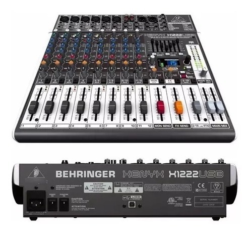 Mezcladora Behringer Consola Mixer  Xenyx X1222 Usb Original