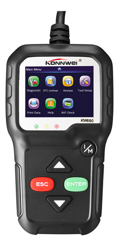 Scan Diagnostic Konnwei Desde 1996 Obdii Car Tool Kw680