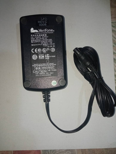 Transformador 25.5 Voltios Verifone Original (Usado)