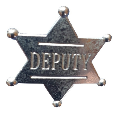 Pin Insignia Metálica Deputy Alguacil Estados Unidos