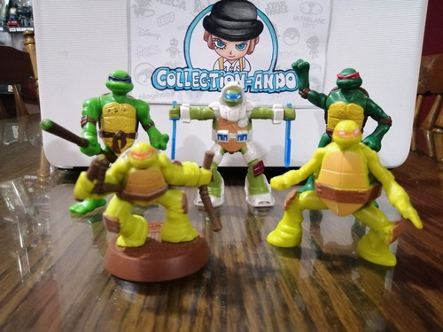 Figuras De Las Tortugas Ninja Promocionales Lote