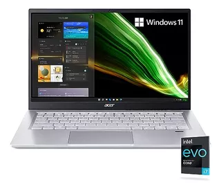 Acer Swift 3 Intel Evo - Laptop Delgada Y Ligera De 14.0 Pul