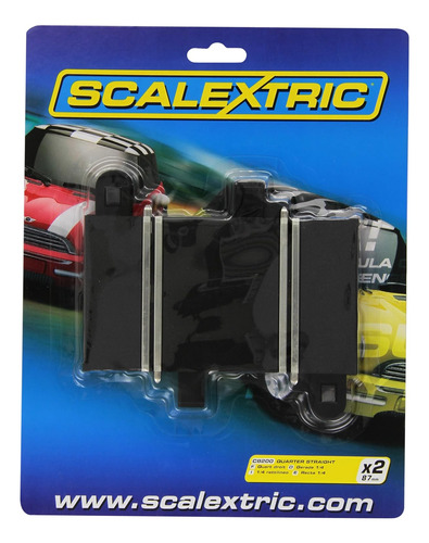 Scalextric C8200 Track Quarter Recto 3.25 Pulgadas