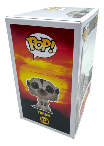 The Lion King Timon Flocked #549 Funko