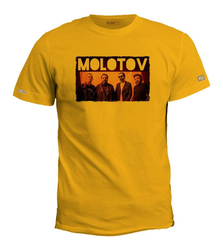 Camiseta Molotov Logo Rock Hip Hop Rap En Español Irk