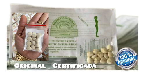 Nuez Inda Original Certificada - Unidad a $3750