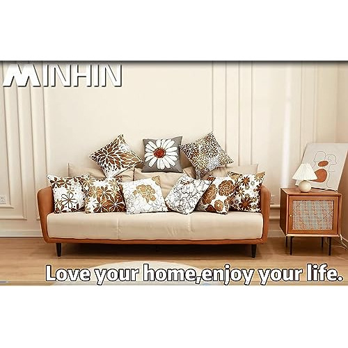 Juego De 9 Fundas De Almohada Decorativas De 18x18 PuLG...