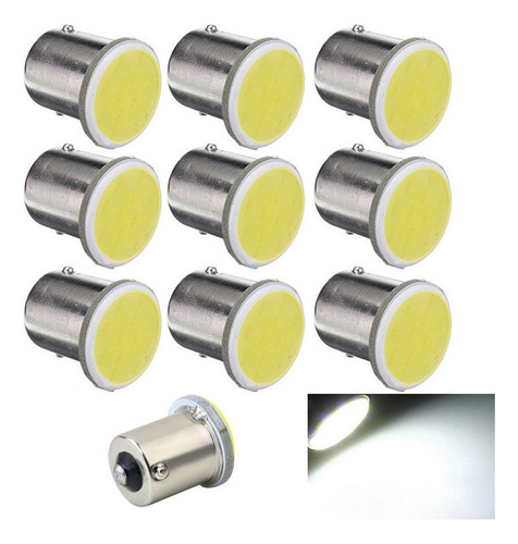 Fweaad 10 Unidades De Lámpara Led 1156 Ba15s P21w Para