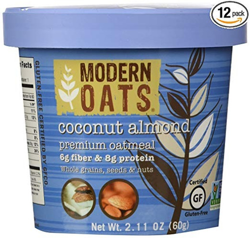 Modernas Avena Premium De Harina De Avena, Coco Copas Almend