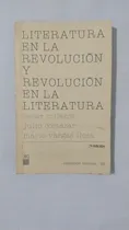 Comprar Literatura En La Revolución Y Revolución En La Literatura.