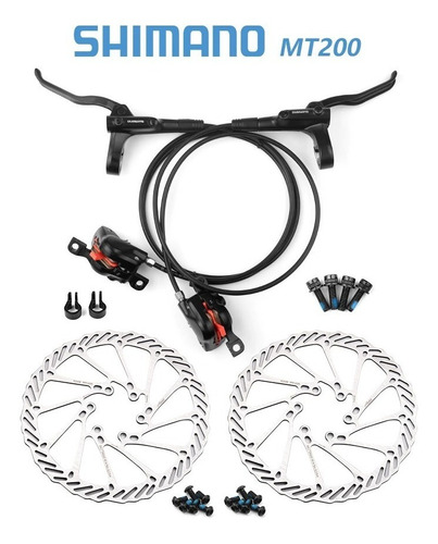 Frenos Shimano Hidraulicos Mt200 Con Discos