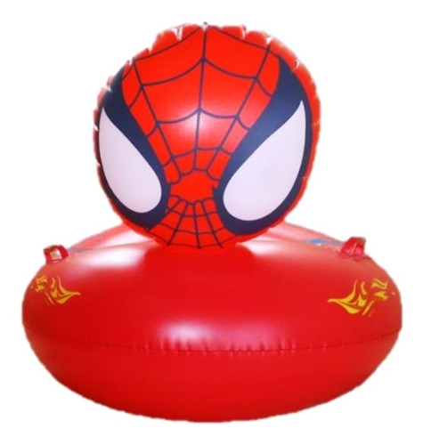 Flotador Spiderman Bote Lancha Niños Piscina