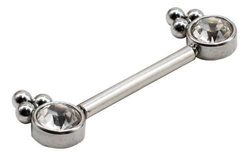 Piercing Para El Pezon Mbbn02  1,6x14x (14g) 1 Und