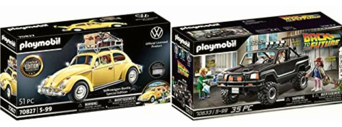 Playmobil Volkswagen Beetle Edición Especial + Back To The