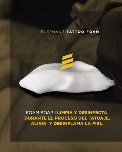Foam Pro Espuma De Limpieza Tattoo - Elephant 160ml