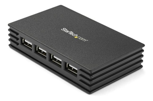 Startech.com Hub Usb 2.0, 4 Puertos, 480 Mbps, Negro