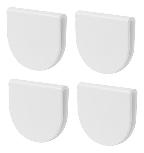 4x Clips Para Cortina De Ducha, Suministros Duraderos Para