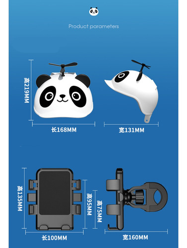 Suporte Para Celular Para Veículo Elétrico De Capacete Peque