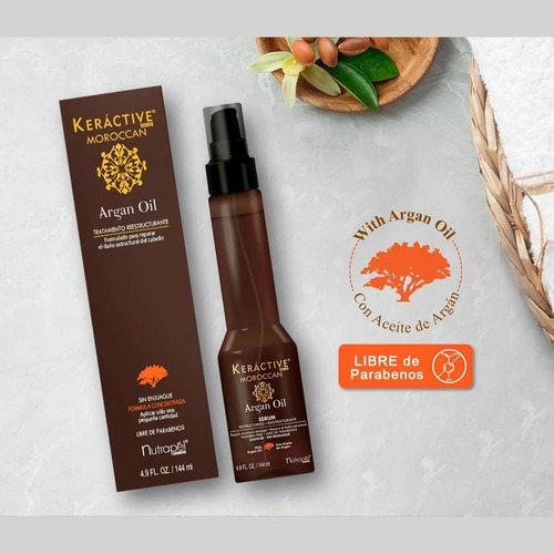 Aceite Argan + Mascarilla Tratamiento Hidratación
