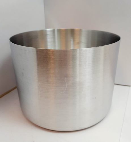 Molde De Quesillo De Aluminio Con Tapa 14 Cm