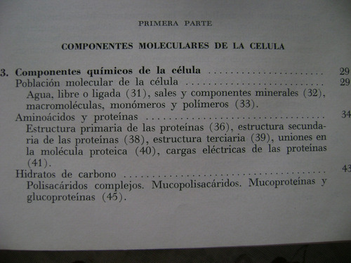 Biologia Celular. De Robertis. Tapas Duras (Usado)