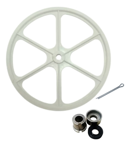 Polia Agitador Colormaq Lcm 13 15 Kg + Kit Bucha Do Cubo