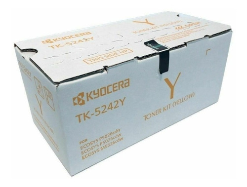 Tóner Tk-5242y Kyocera Original Para P5026cdn