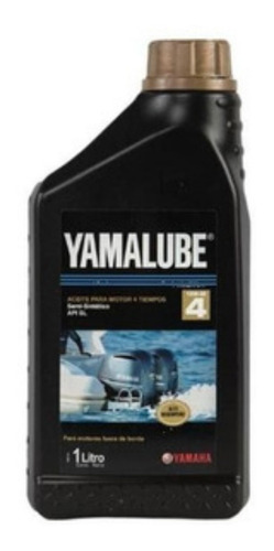 Aceite Yamalube 4t-fcw Para Motores Nauticos 1 Litro