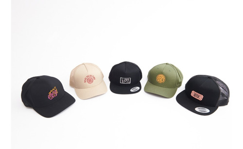 Imagen 9 de 10 de Gorra Cap Vicus Fire Negro