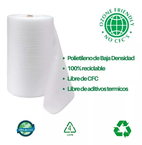EFDistribuciones - Polifoam y burbuja plástica para embalaje - Burbuja  plástica