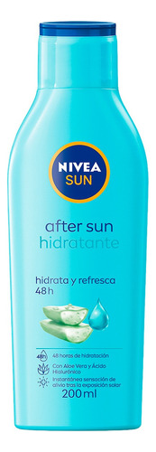 After Sun Nivea Sun Hidratante con Aloe Vera y Ácido Hialurónico 200ml