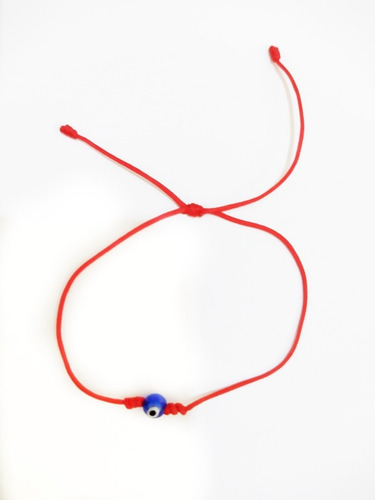Pulsera Audrey Bisutería Protección De Hilo Rojo Ojo Turco. 15 De Largo / 9 De Diámetro