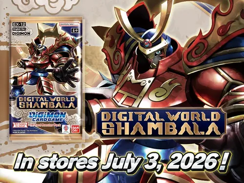 Booster Box Digimon Tcg Ex-12 Digital World Shambala Inglês