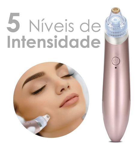 Limpeza Facial Aparelho Peeling Diamante Máscara Preta Cravo