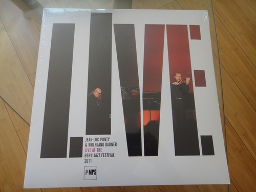 Jean Luc Ponty Live Bern Jazz Festival Vinilo Sellado Alemán